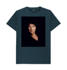 Denim Blue Printed T-shirt Front
