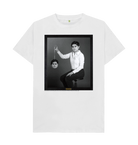White Printed T-shirt Front
