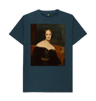 Denim Blue Printed T-shirt Front
