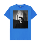 Bright Blue Printed T-shirt Front