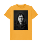Mustard Printed T-shirt Front