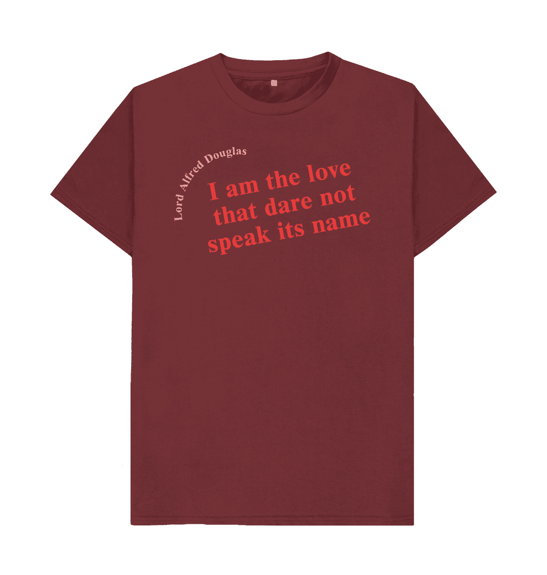 Red wine printed t shirt front
