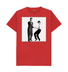 Red Printed T-shirt Front