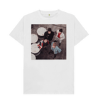White Printed T-shirt Front