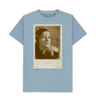 Stone Blue Printed T-shirt Front