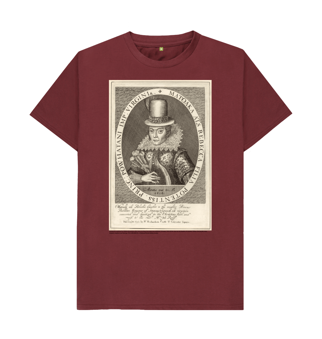 Red wine printed t shirt front