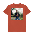 Rust Printed T-shirt Front