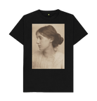 Black Printed T-shirt Front