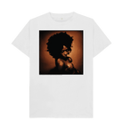 White Printed T-shirt Front