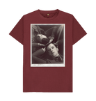 Red Wine Printed T-shirt Front