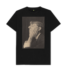 Black Printed T-shirt Front