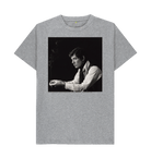 Athletic Grey Printed T-shirt Front