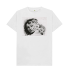White Printed T-shirt Front
