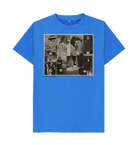 Bright Blue Printed T-shirt Front