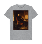 Athletic Grey Printed T-shirt Front