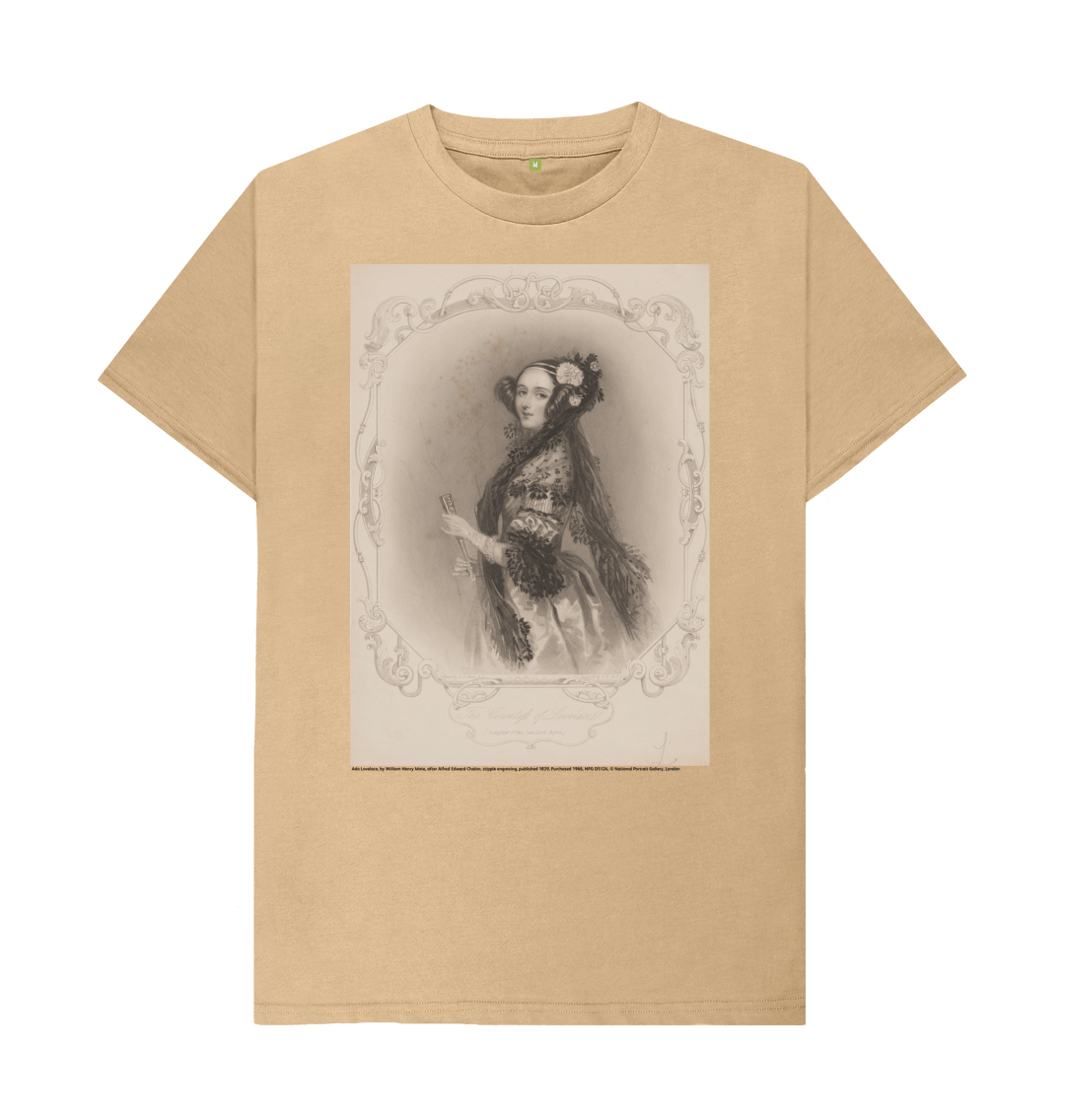 Sand printed t shirt front
