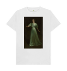 White Printed T-shirt Front