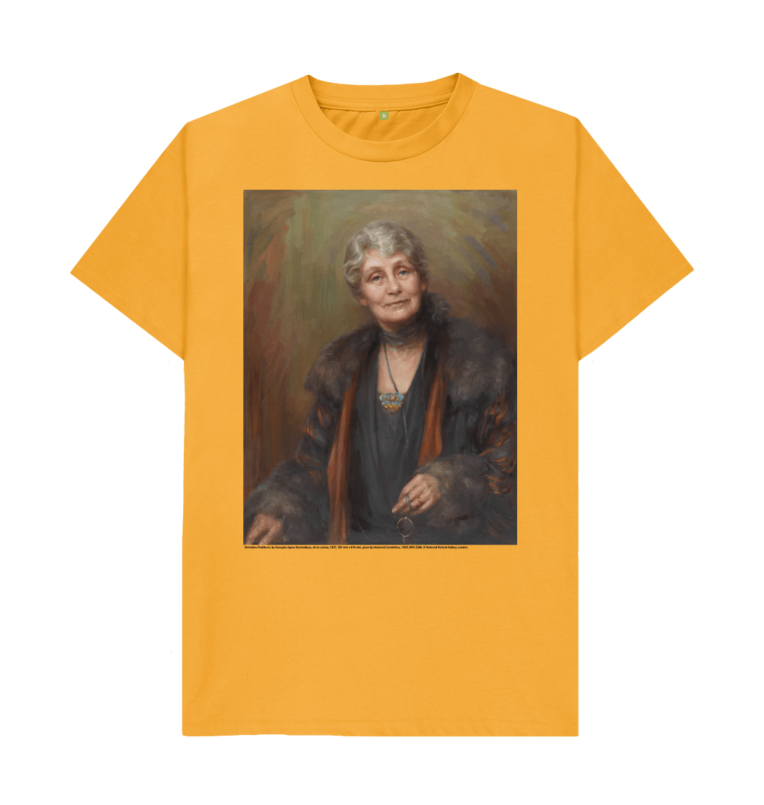 Mustard printed t shirt front