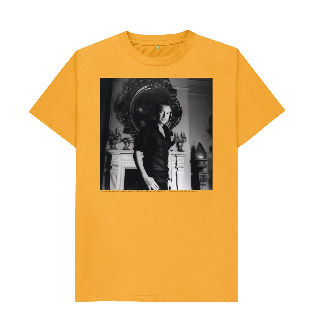 Mustard printed t shirt front