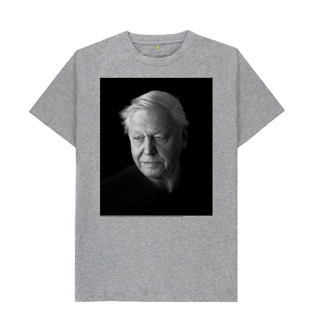 Athletic grey printed t shirt front
