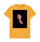 Mustard Printed T-shirt Front
