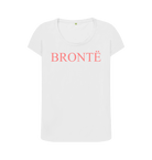 White Printed T-shirt Front