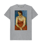 Athletic Grey Printed T-shirt Front