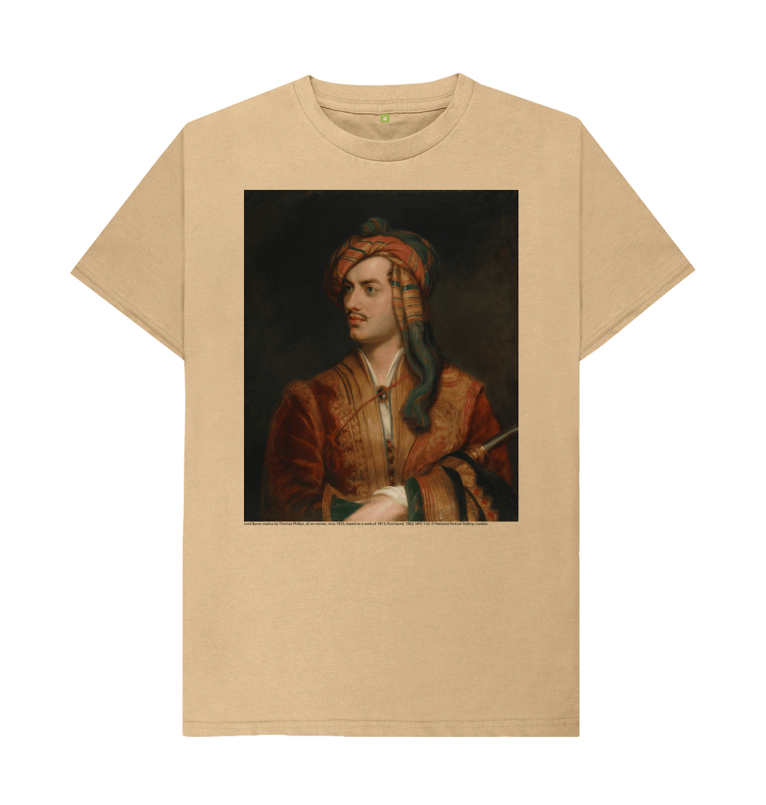 Sand printed t shirt front