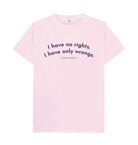 Pink Printed T-shirt Front