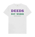 White Printed T-shirt Front