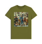 Moss Green Printed T-shirt