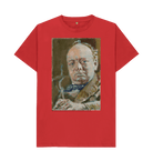 Red Printed T-shirt Front