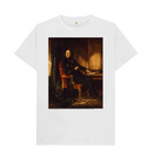 White Printed T-shirt Front