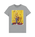 Athletic Grey Angels (Burning Candles) by Yevonde  Unisex Crew Neck T-shirt