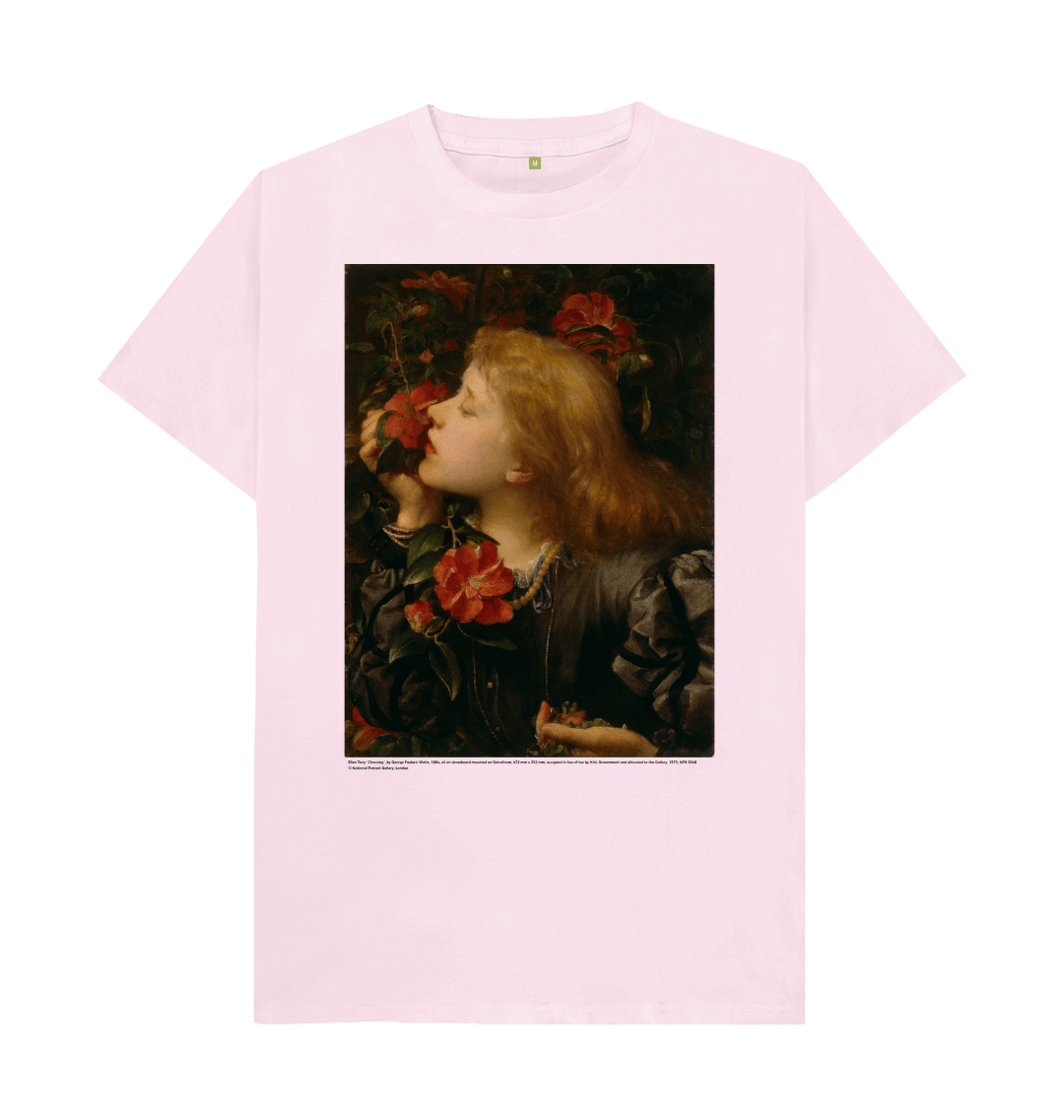 Pink printed t shirt front