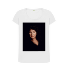 White Printed T-shirt Front