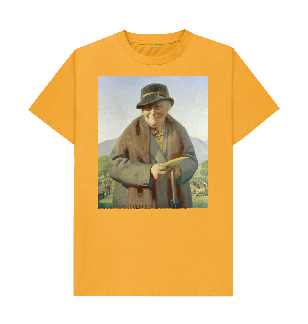 Mustard printed t shirt front