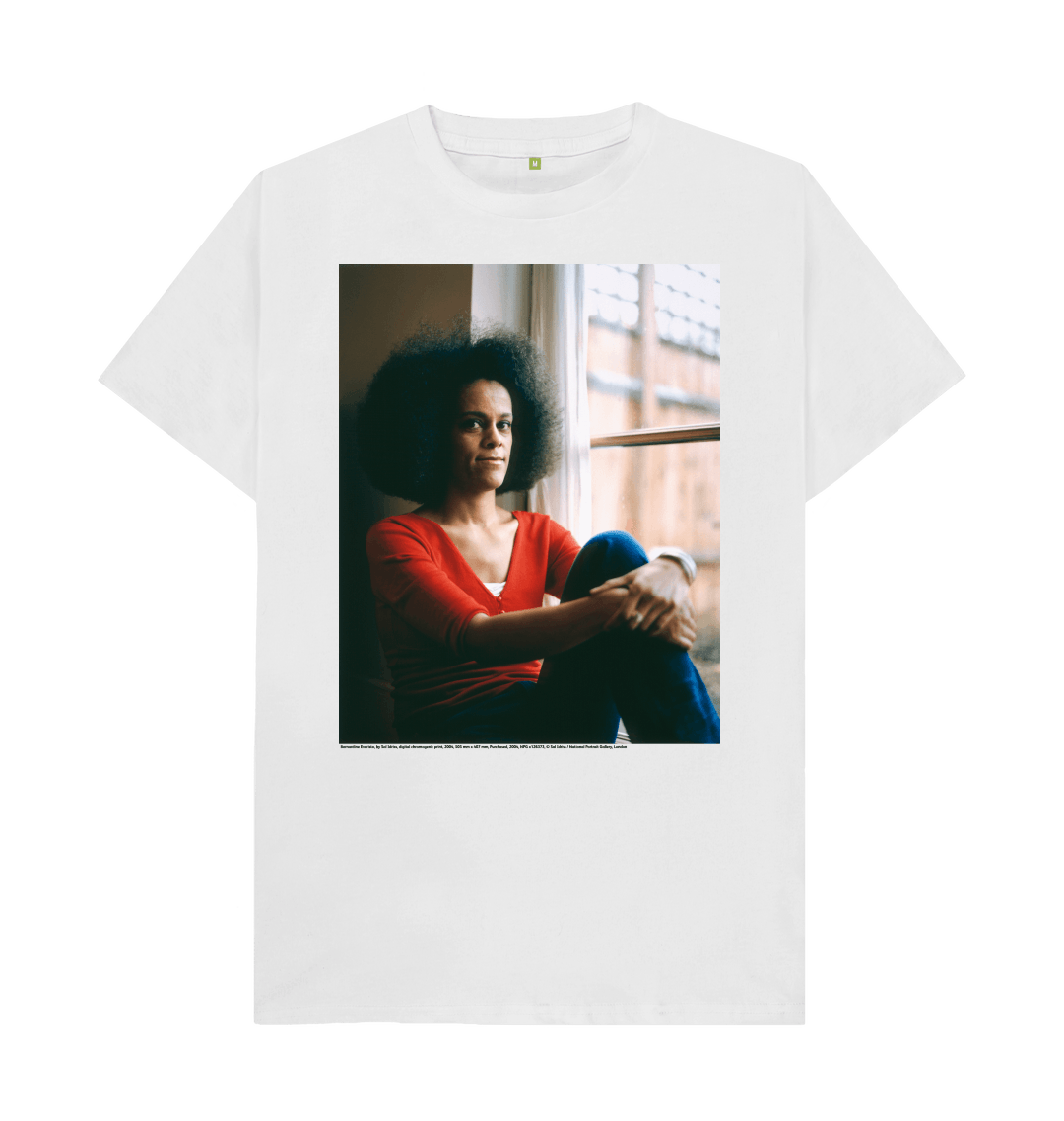 White printed t shirt front