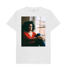 White Printed T-shirt Front