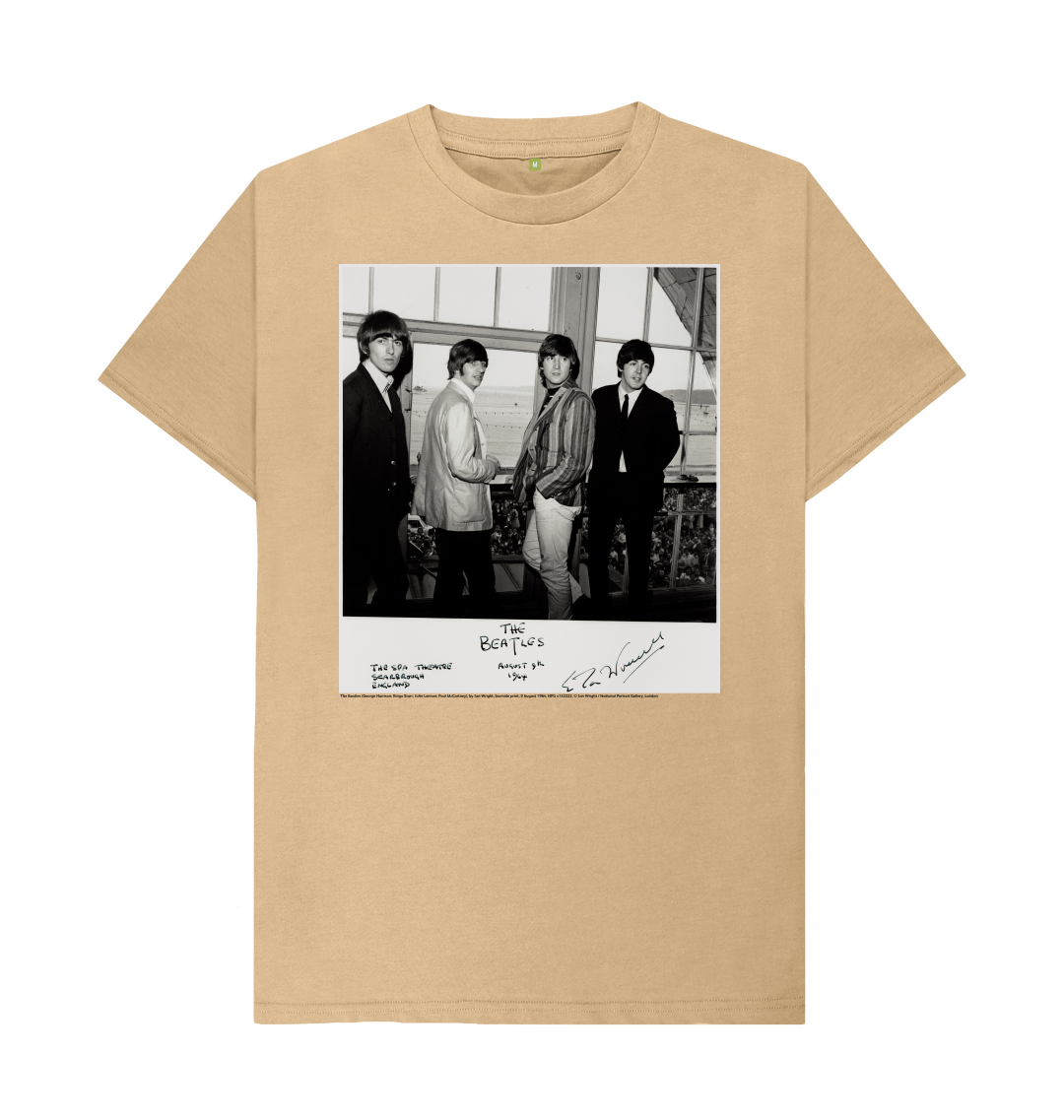 Sand printed t shirt front