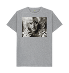 Athletic Grey Printed T-shirt Front