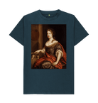 Denim Blue Printed T-shirt Front