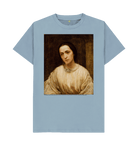 Stone Blue Printed T-shirt Front