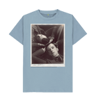 Stone Blue Printed T-shirt Front