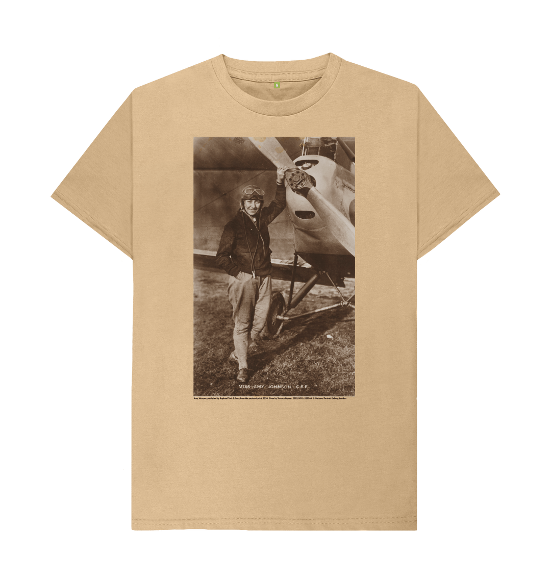 Sand printed t shirt front