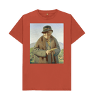 Rust Printed T-shirt Front