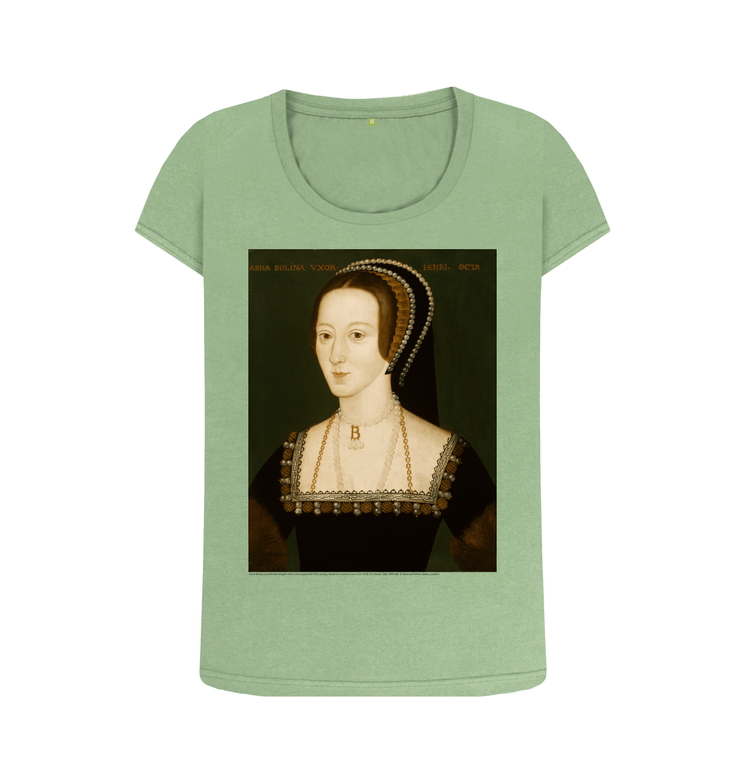 Sage printed t shirt front