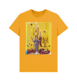 Mustard Angels (Burning Candles) by Yevonde  Unisex Crew Neck T-shirt