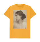 Mustard Printed T-shirt Front