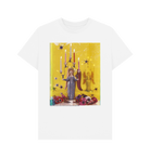 White Angels (Burning Candles) by Yevonde  Unisex Crew Neck T-shirt